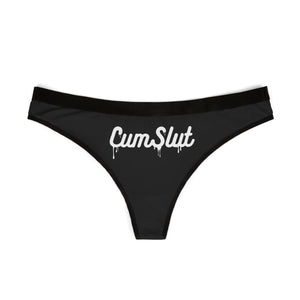 Cum Slut Women's Thongs (AOP)