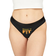 Load image into Gallery viewer, Make it Fit - Women&#39;s Thongs (AOP)
