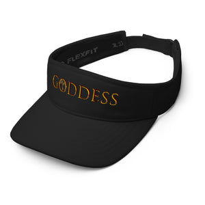 Goddess Embroidered Visor