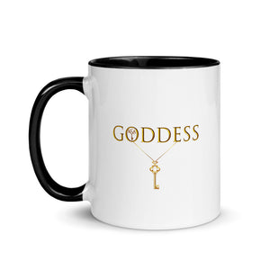 Goddess w/Key Mug with Color Inside